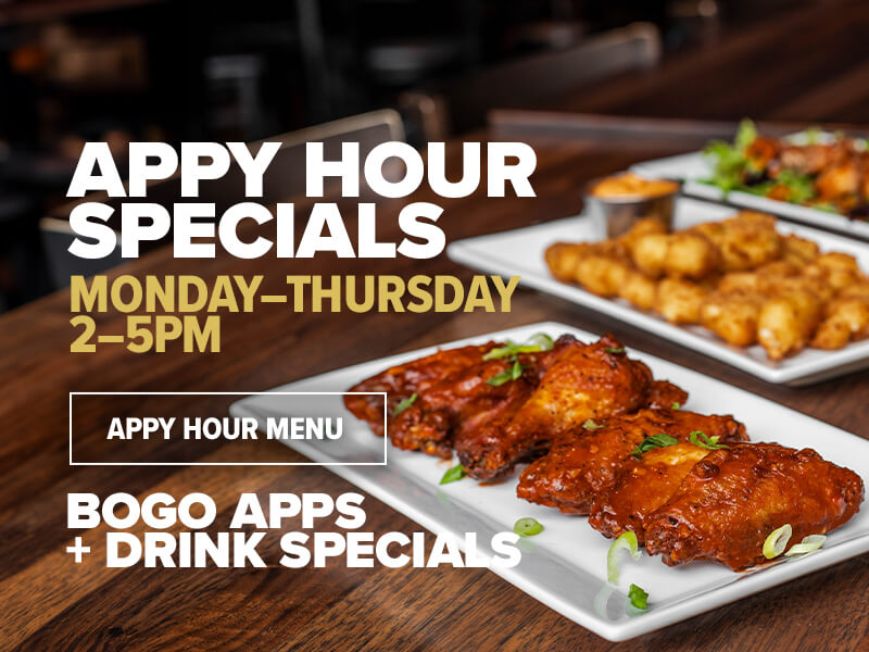 Appy Hour Specials