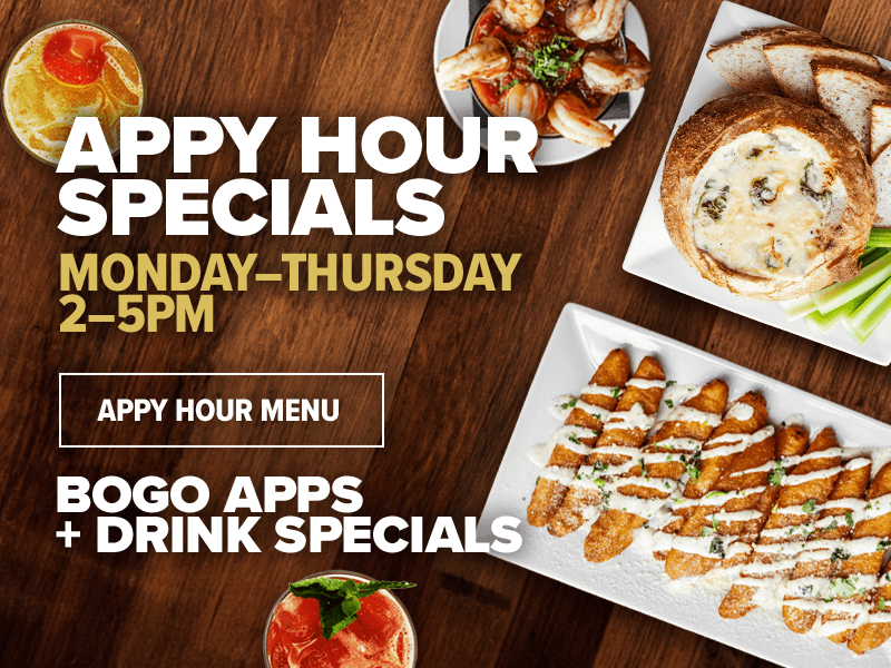 Appy Hour Specials